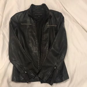 Kenneth Cole fitted bomber jacket